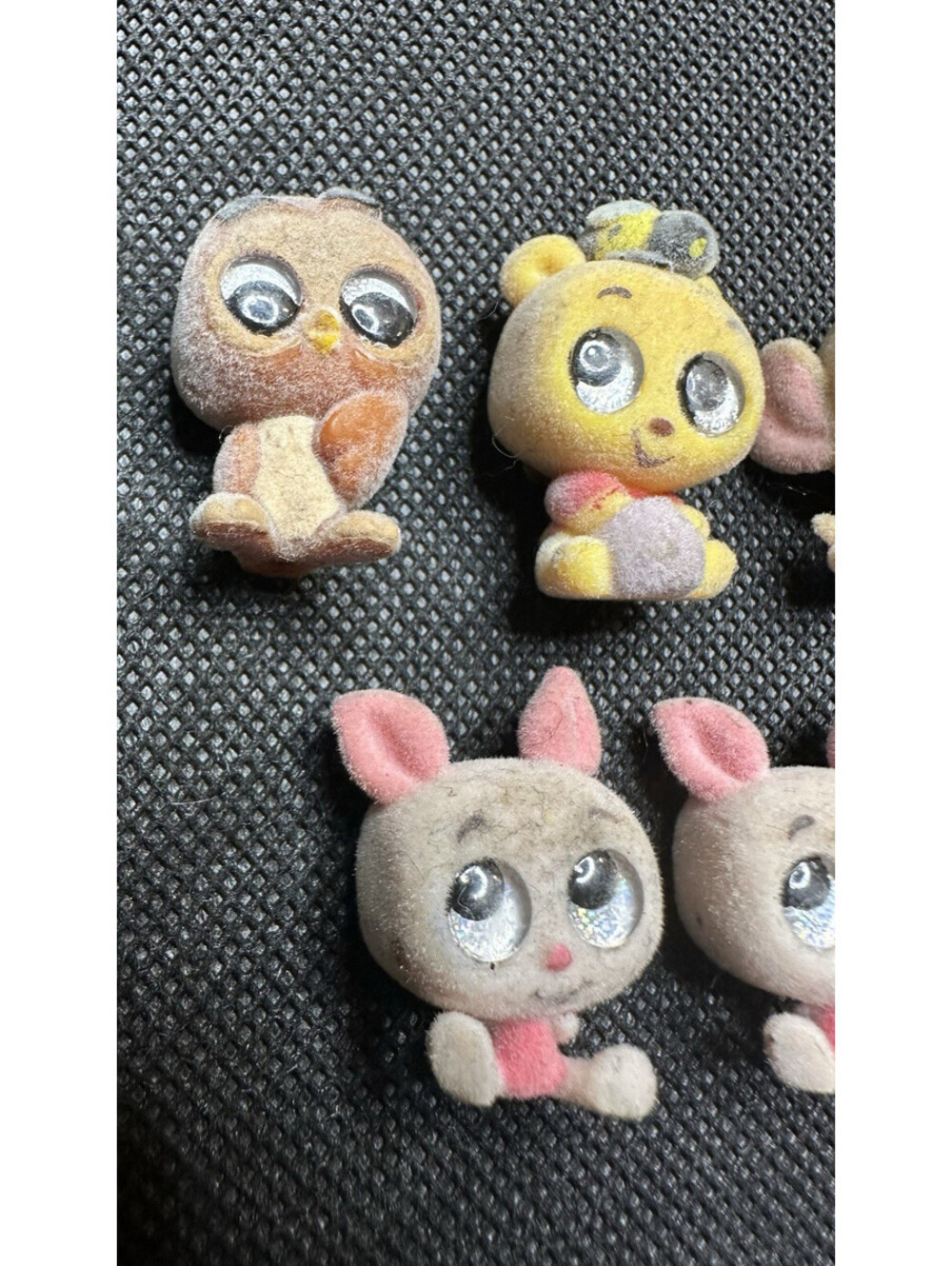 Disney Doorables Flocked Velvet Lot of 5 Pooh Piglet Dumbo Owl Rare - Picture 2 of 4